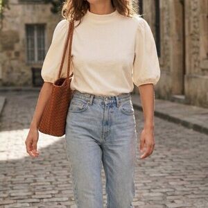 Citizens of Humanity Mock Neck, Sz Sm